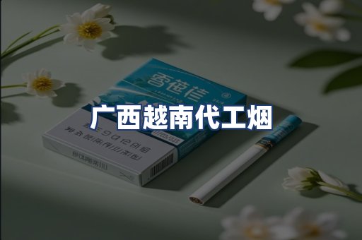 广西越南代工烟